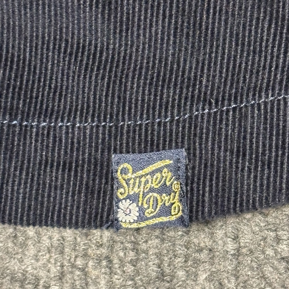 Superdry Floral Embroidered Corduroy Shirt Dress Womens 8 - Picture 9 of 16